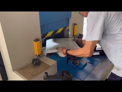 Угол крышки коробки нержавеющей стали делая машину для клиента Польши