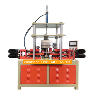 CNC Servo Нерегулярный режущий и прокатный край Машина металлического спиннинга Коническое укрепление